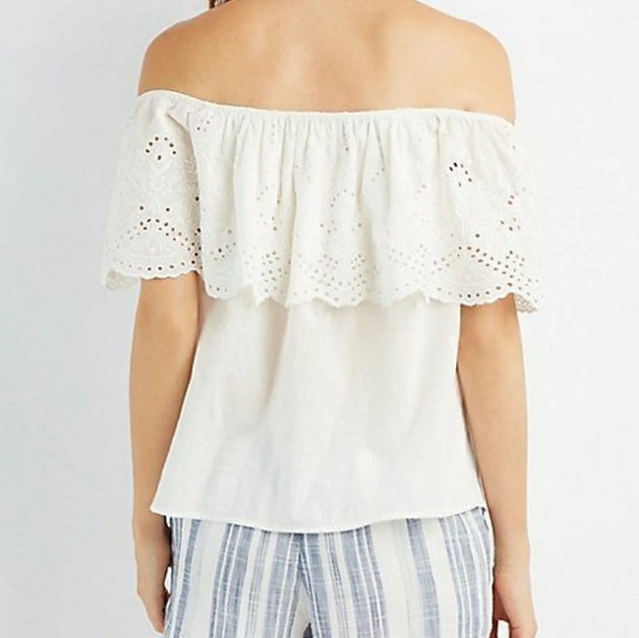 Ruffle off the shoulder - Picture 2 of 2